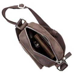 Сумка Shvigel Из винтажной кожи Коричневая Фото 6