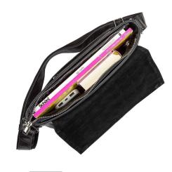 Сумка Shvigel Кожаная Черная Фото 5