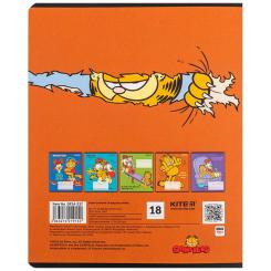 Тетрадь Kite Garfield, 18 аркушів, лінія Фото 10