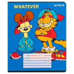 Тетрадь Kite Garfield, 18 аркушів, лінія Фото 3