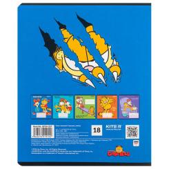 Тетрадь Kite Garfield, 18 аркушів, лінія Фото 4