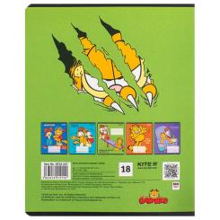 Тетрадь Kite Garfield, 18 аркушів, лінія Фото 8