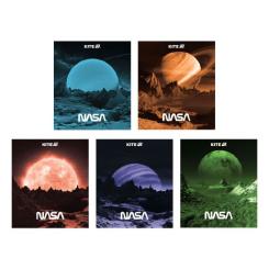 Тетрадь Kite NASA, 24 листа, клетка Фото