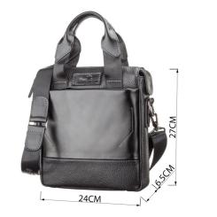 Сумка Shvigel Кожаная Черная Фото 3