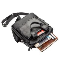 Сумка Shvigel Кожаная Черная Фото 4