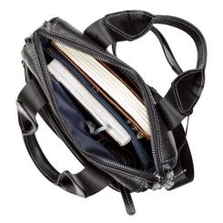 Сумка Shvigel Кожаная Черная Фото 5