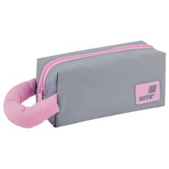 Пенал Kite 2703-2 сіро-рожевий Фото 2