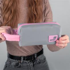 Пенал Kite 2703-2 сіро-рожевий Фото 5