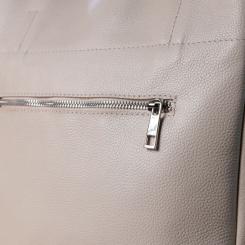 Сумка Shvigel Шоппер из натуральной кожи Бежевая Фото 11