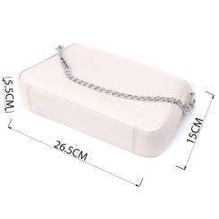 Сумка Shvigel Из натуральной кожи Бежевая Фото 2