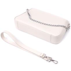 Сумка Shvigel Из натуральной кожи Бежевая Фото 4