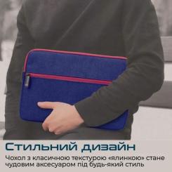 Чехол для ноутбука Promate 11" Portfolio-S Blue Фото 3