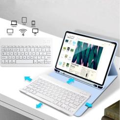 Чехол для планшета BeCover with keyboard Apple iPad Mini 6 2021 Light Blue Фото 3