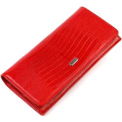 Кошелек Canpellini Из натуральной кожи Красный Фото