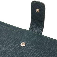 Кошелек Canpellini Из натуральной кожи Зеленый Фото 4
