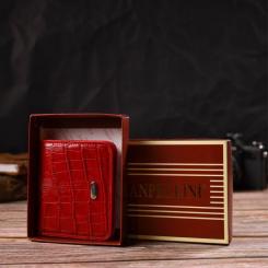 Кошелек Canpellini Из натуральной кожи Красный Фото 9