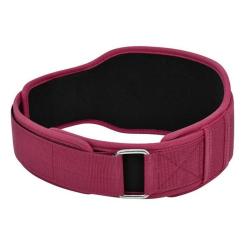 Атлетический пояс RDX RX5 Double Belt неопреновий Pink S Фото 5