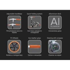 Самокат 2E Tango червоний Фото 2