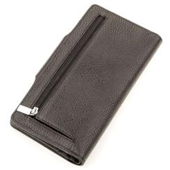 Кошелек Karya Кожаный Черный Фото 1