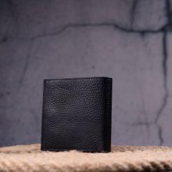 Портмоне Karya Из натуральной кожи Черное Фото 9