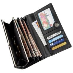 Кошелек Kivi Из экокожи Черный Фото 2