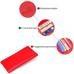Портмоне Shvigel Червоне Фото 3
