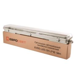 Светильник Євросвітло Т8 LED-SH-2*10 IP65 Slim Фото 1