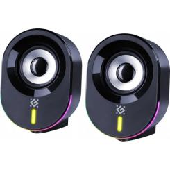 Акустическая система Defender Solar 8 LED Bluetooth USB Black Фото