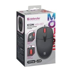 Мышка Defender Icon MB-057 USB Black Фото 4