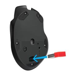 Мышка Defender Thunder GM-213 LED Wireless Black Фото 3