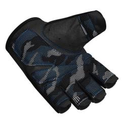 Перчатки для фитнеса RDX T2 Half Blue L Фото 3