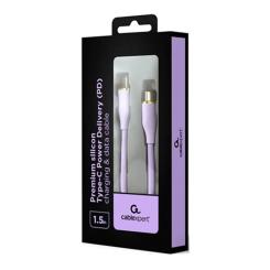 Дата кабель Cablexpert USB-C to USB-C 1.5m 3A Фото 1