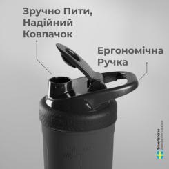 Шейкер спортивный SmartShake Reforce 900ml Wonder Women Фото 6