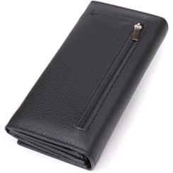 Кошелек ST Leather Из натуральной кожи Черный Фото 1