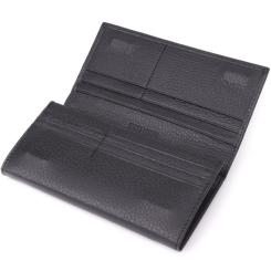 Кошелек ST Leather Из натуральной кожи Черный Фото 4