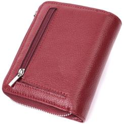 Кошелек ST Leather Из натуральной кожи Бордовый Фото 1