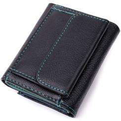 Кошелек ST Leather Из натуральной кожи Черный Фото 1