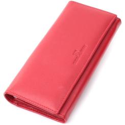 Кошелек ST Leather Из натуральной кожи Красный Фото