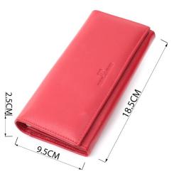 Кошелек ST Leather Из натуральной кожи Красный Фото 2