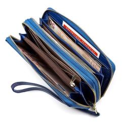 Кошелек ST Leather Синий Фото 5