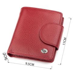 Кошелек ST Leather Красный Фото 3