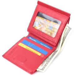 Кошелек ST Leather Из натуральной кожи Красный Фото 6