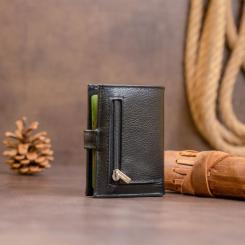 Кошелек ST Leather Чорний Фото 9