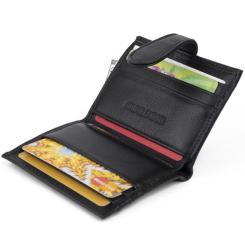 Кошелек ST Leather Чорний Фото 4