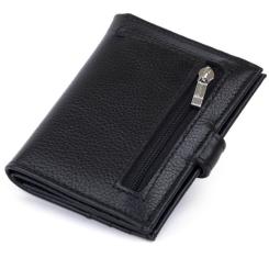 Кошелек ST Leather Чорний Фото 5