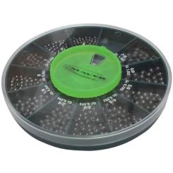 Грузило Maver набір Scatola Pallini Supercalibrati 250g 12-22 Фото