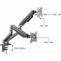 Кронштейн Gembird MA-DA2-05 Фото 10