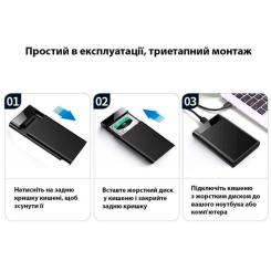 Карман внешний Dynamode 2.5" SATA/SSD HDD USB3.0 Фото 9