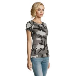 Футболка Sol's Camo women сірий камо XXL Фото 2