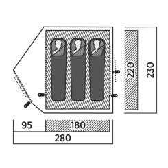 Палатка Easy Camp Rondane 3 (120470) Фото 7